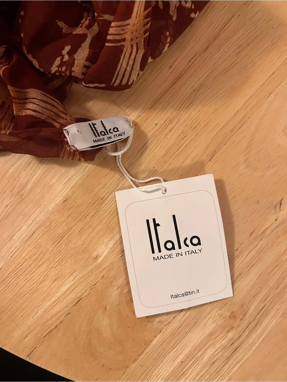 Italca Silk Scarf